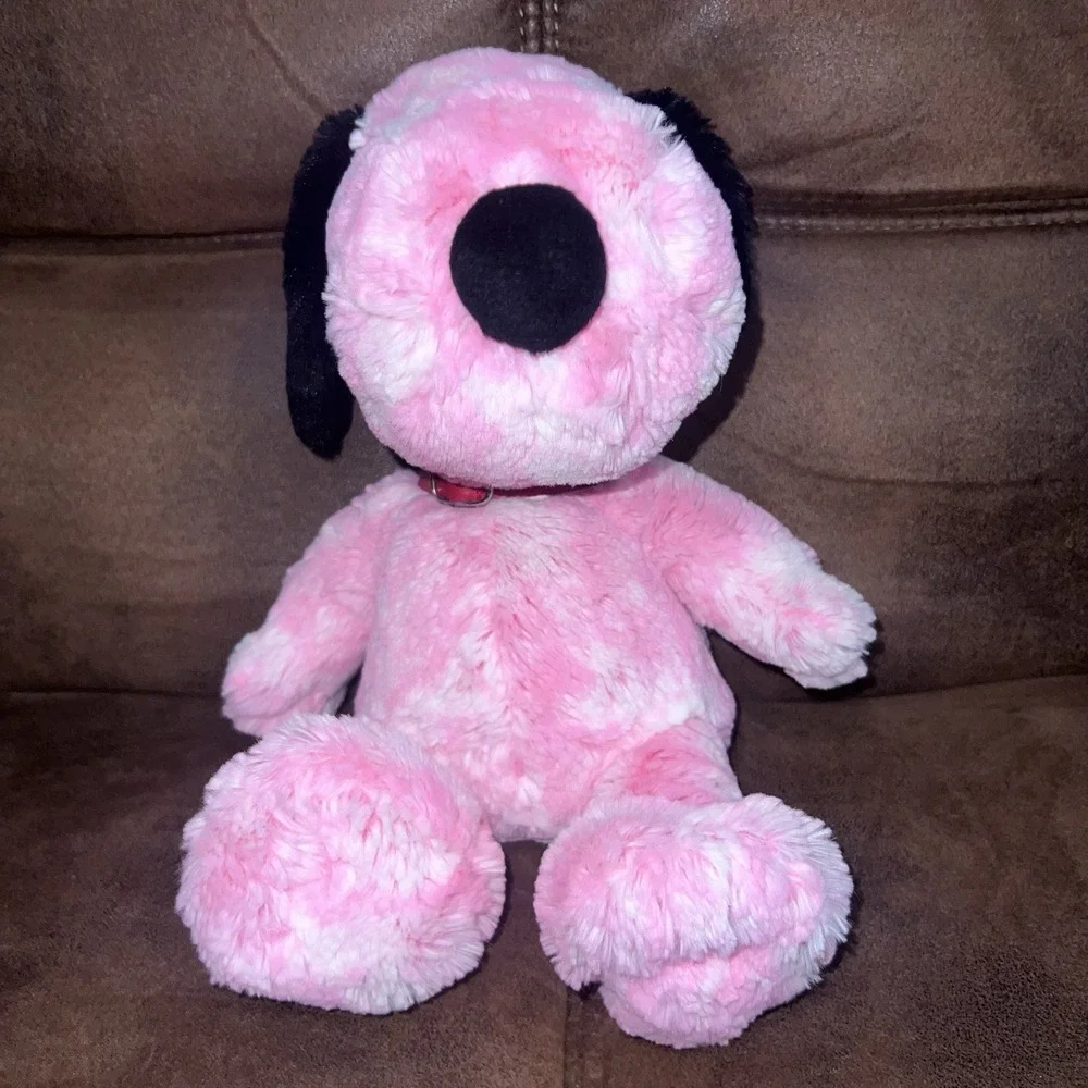2022 Snoopy Cedar Fair Peanuts Worldwide Pink Plush 12